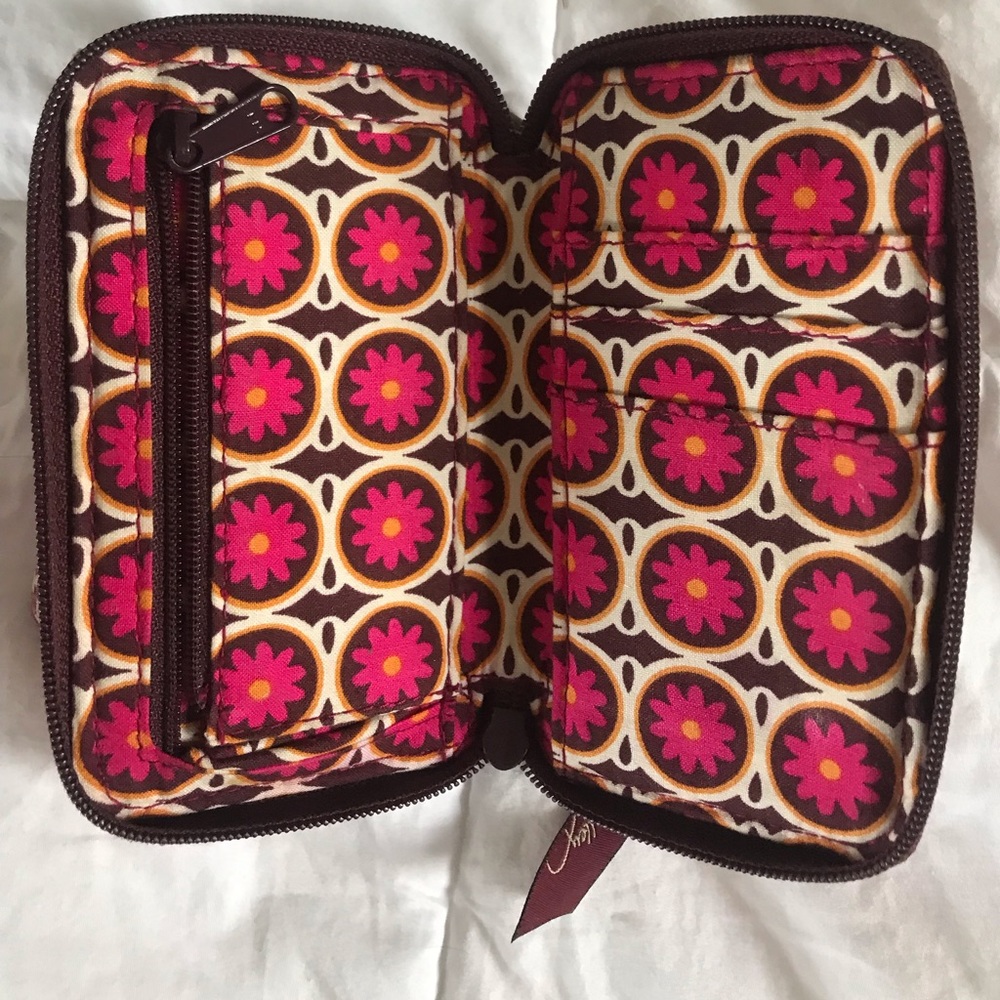 Vera Bradley Wallet and Cell Phone Holder